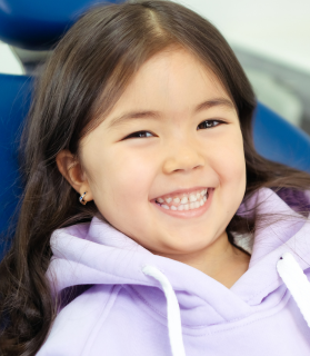 After kids orthodontic treatment